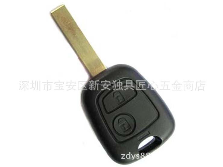【独具匠心1041标致307车坚果教程钥匙折叠电池换钥匙汽车手机图片