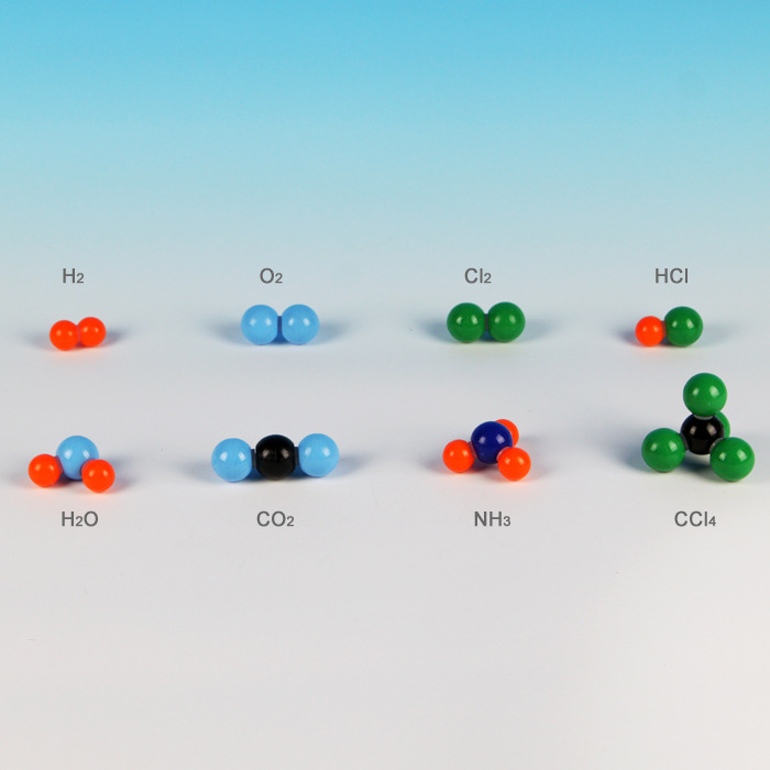 32003-初中分子结构模型-简易分子结构比例模型