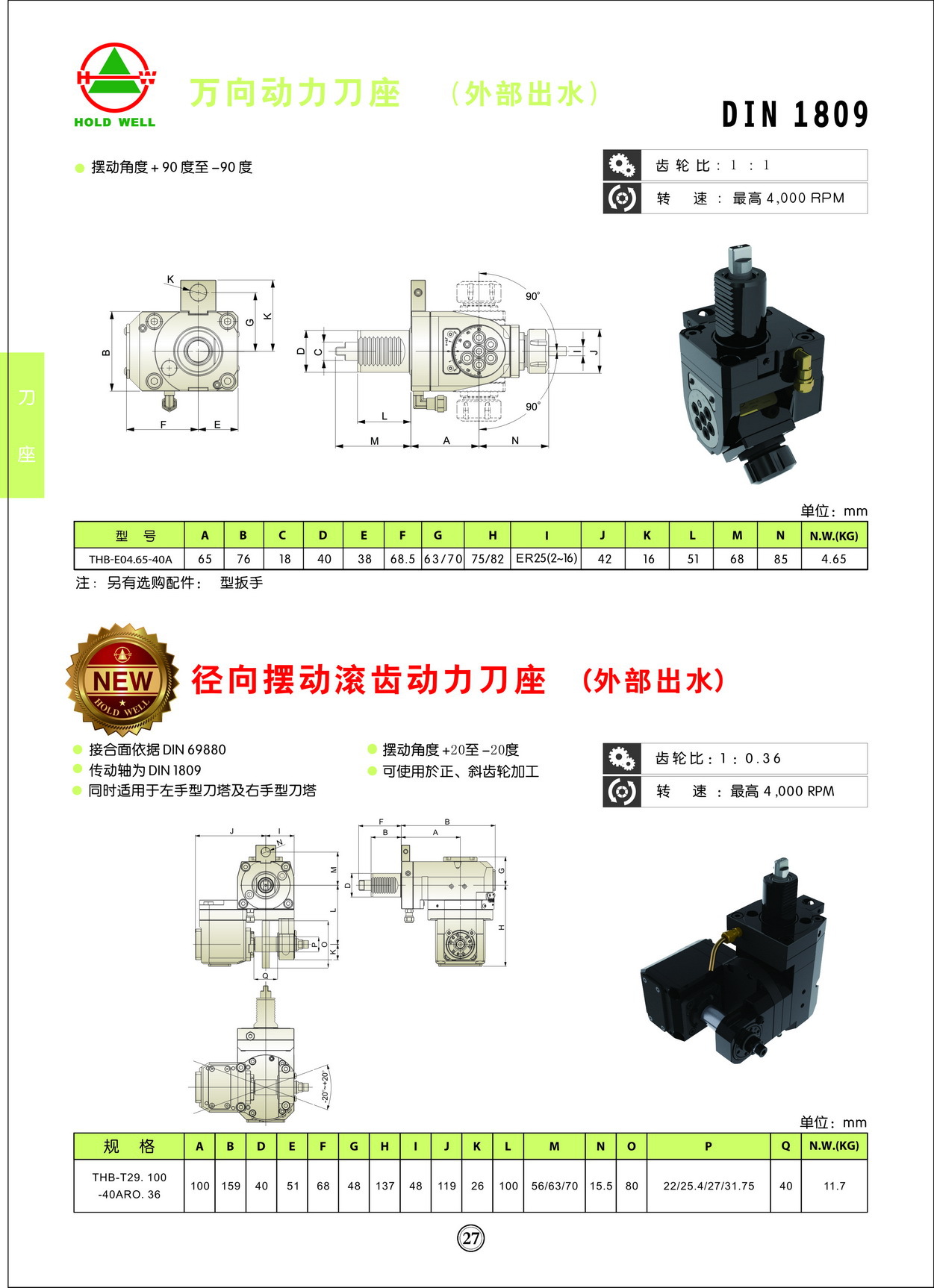 供应信息 刀架 thb台湾豪力辉vdi连接方式din18 进口部份: sauter