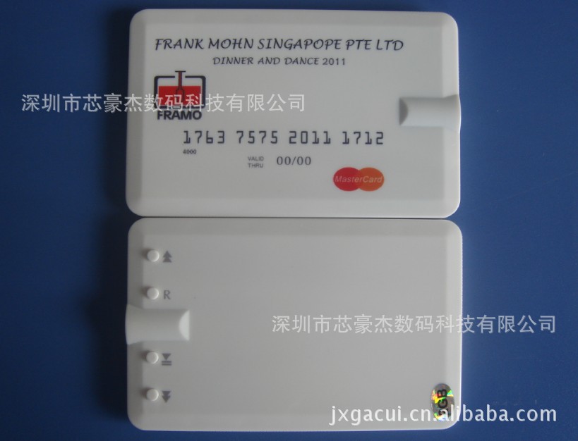 【供应外贸卡片MP3 精品名片MP3 礼品MP3 银