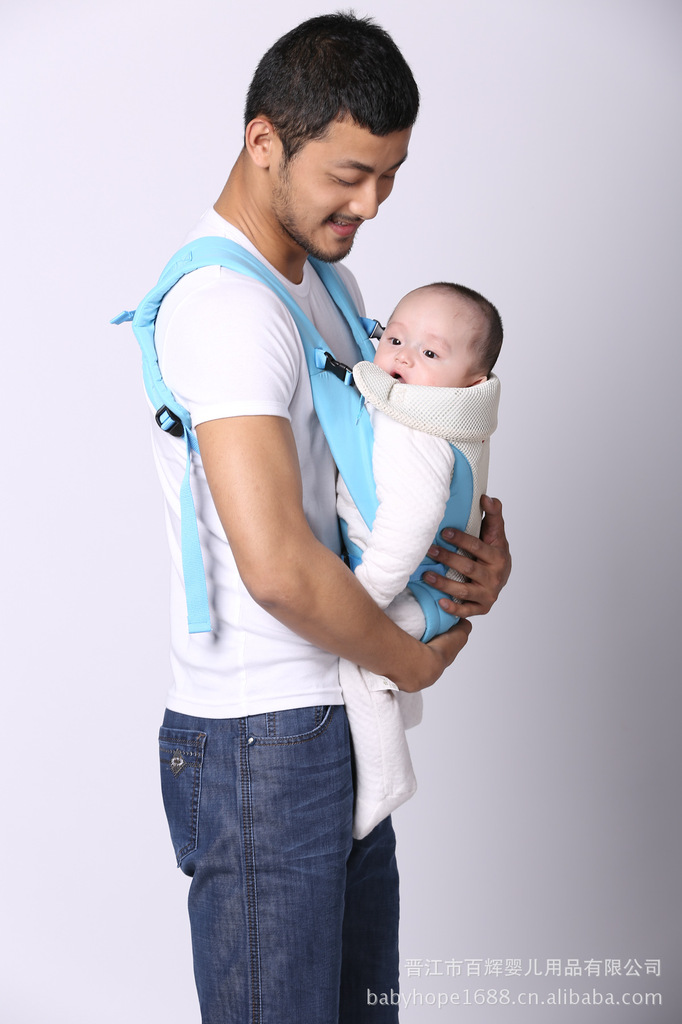 【淡蓝款 母婴用品婴儿背带招代理商丨一件代