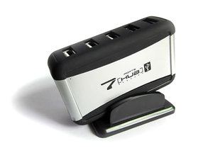 厂家直销 立式七口 USB集线器 分线器 电子礼品 USBHUB