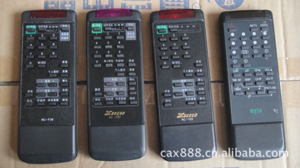厦华电视机遥控器rc-f20.rc-f22. 厦华电视rc-f27 rc-f36