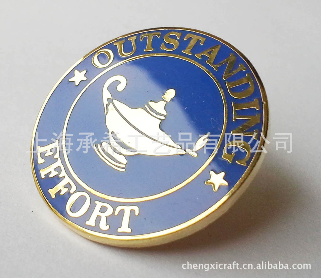 金属徽章 胸章 金属工艺品 定制工号牌 徽章
