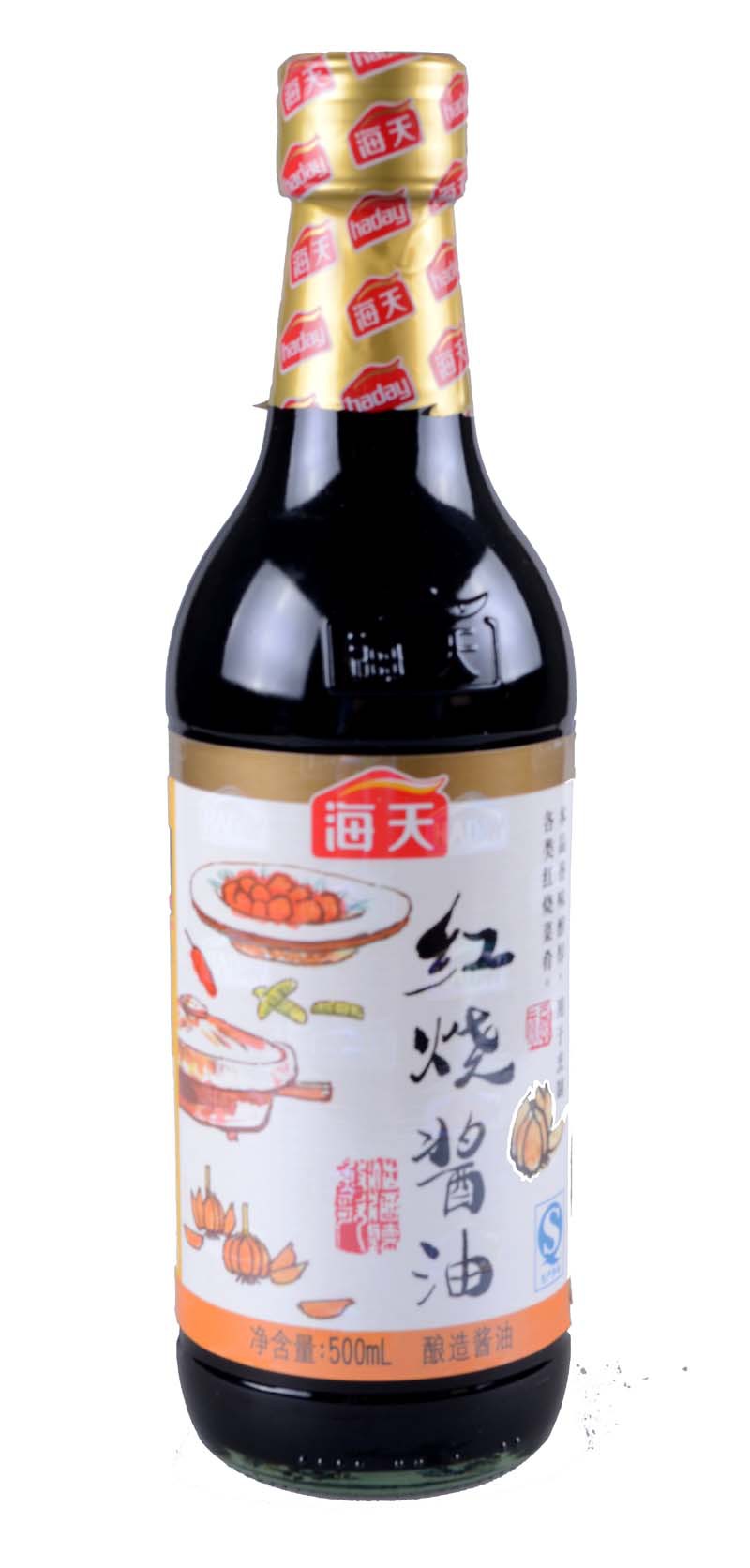 海天经典酱油 点趣海鲜酱油好凉拌500ml 正品新货