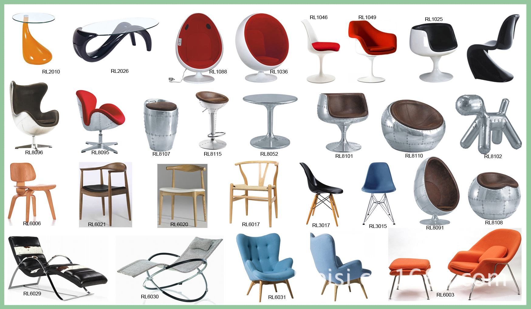 经典名师设计伊姆斯全漆木脚塑料休闲椅图片,