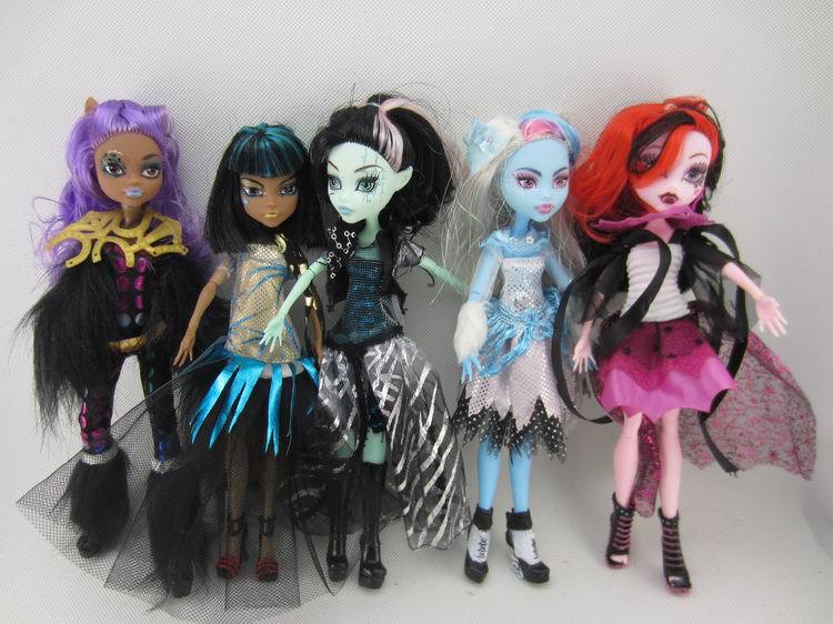 怪物高中monster high doll 芭比娃娃 速卖通批发 一件代发