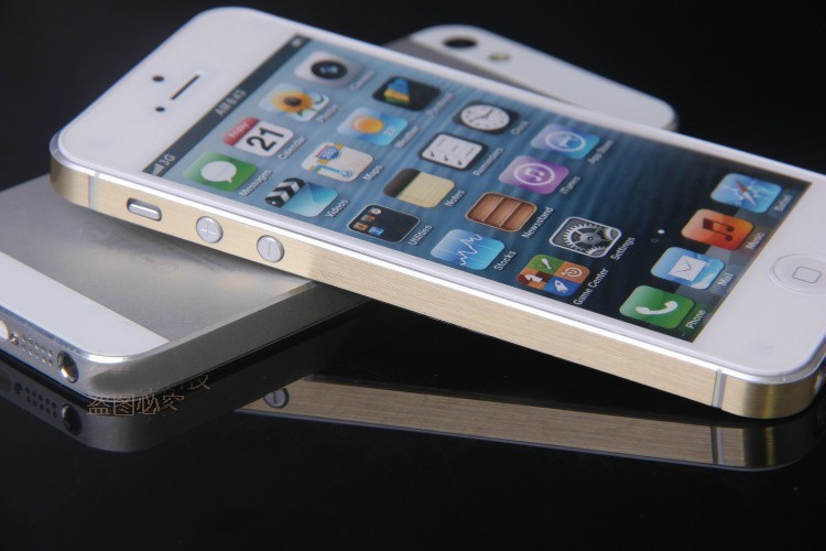 手机保护膜 iphone5G 5s土豪金苹果屏幕贴膜 