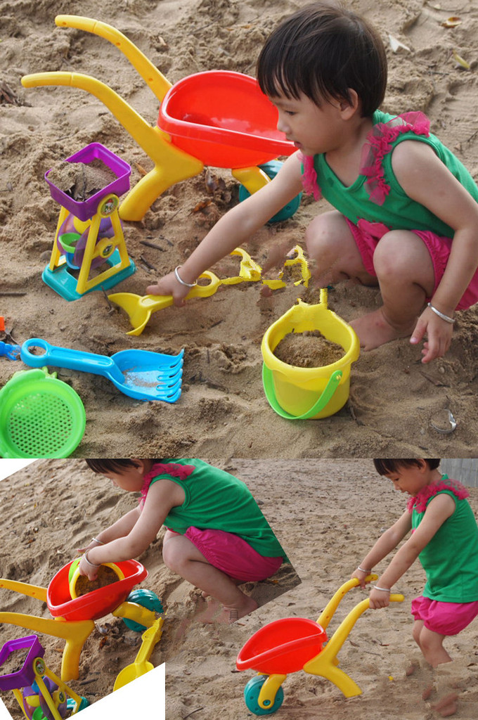 【儿童沙滩铲子玩具宝宝挖沙玩具玩沙工具 大