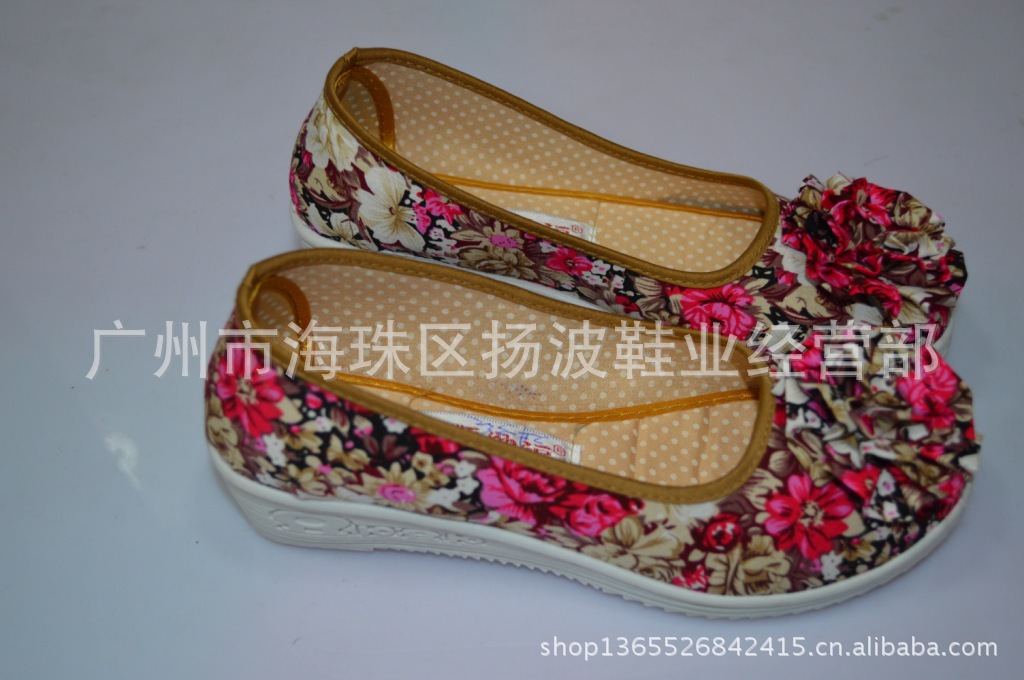 厂家直销老北京布鞋休闲时尚女布鞋图片,厂家