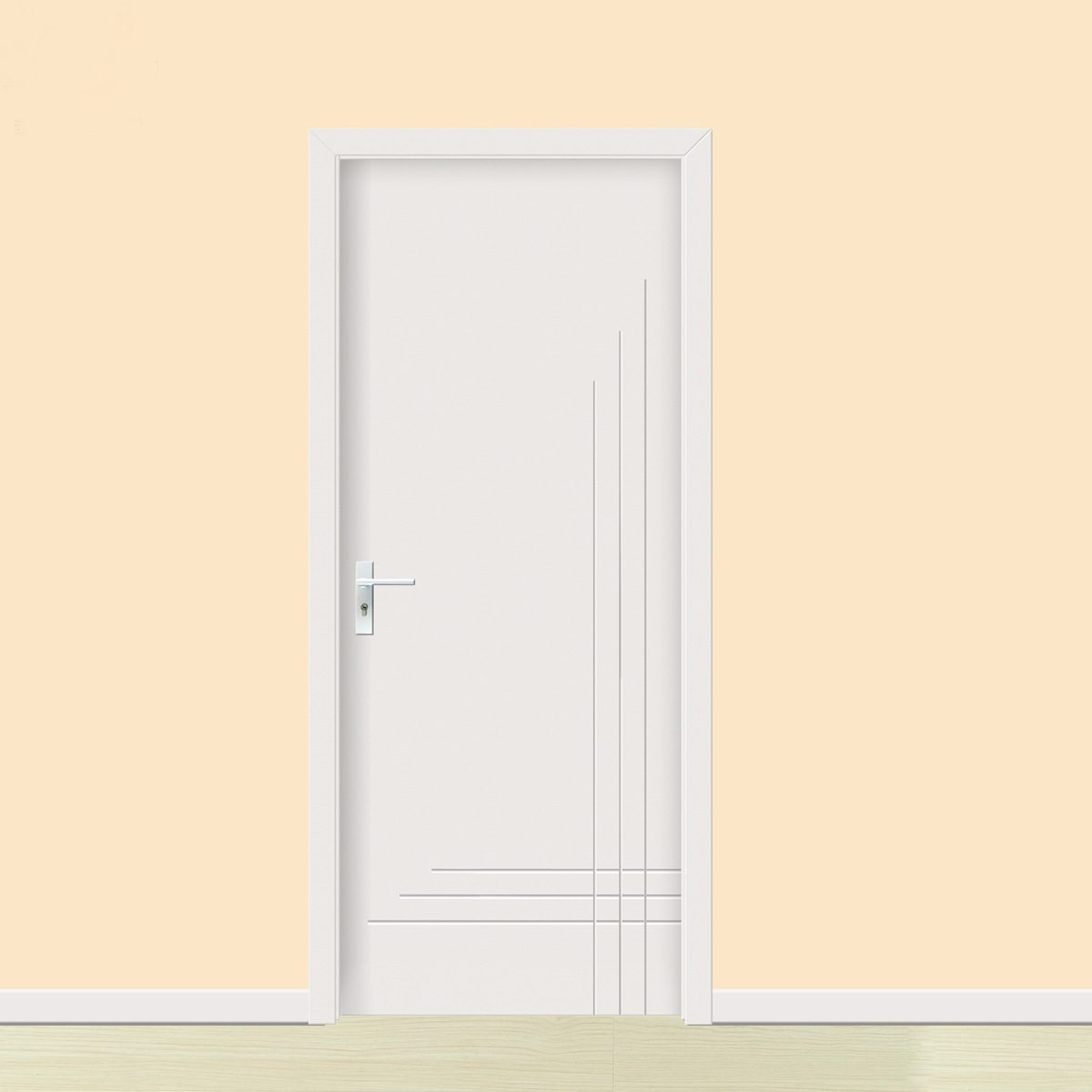 【锦春木门 实木复合门烤漆门 烤漆门 套装门 房