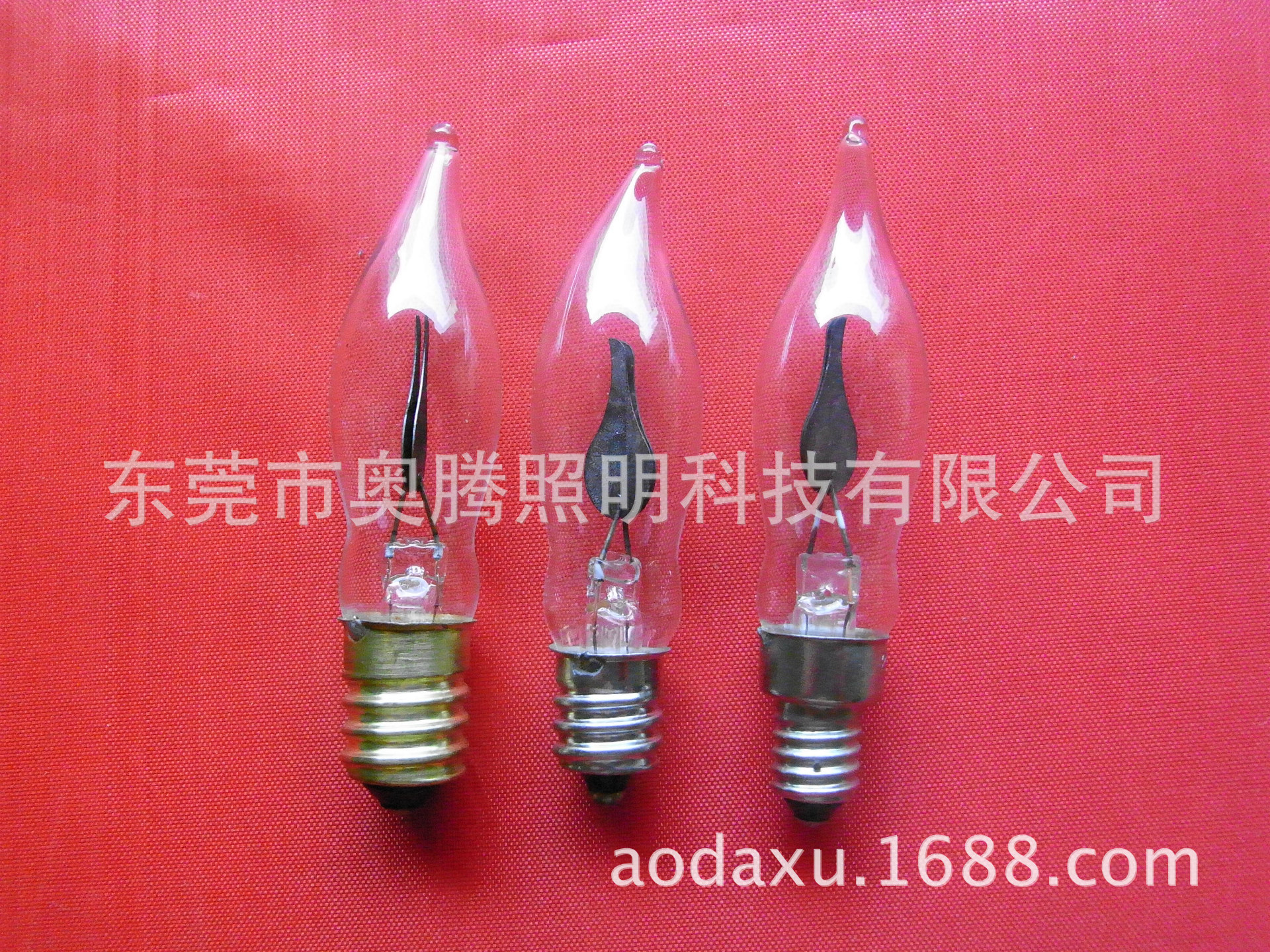 e14s拉尾c35型火焰泡e10,e12,e10se12se14e17,e27b22火烛灯泡厂-中国