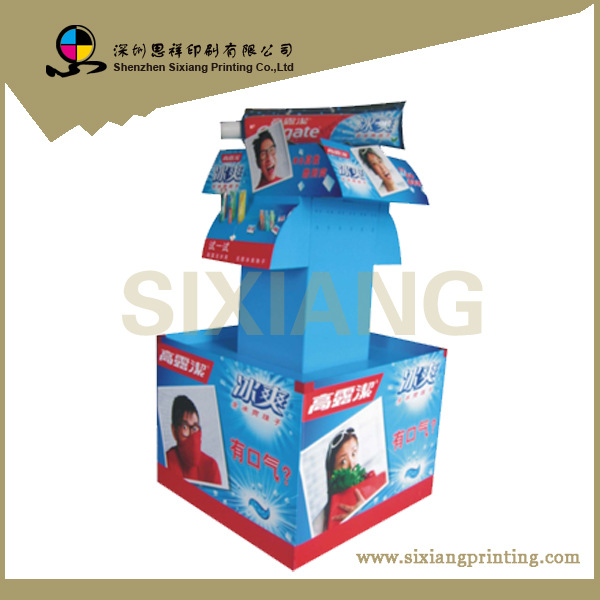 供应瓦楞纸pdq展示盒各种装饰品堆头纸货架服装纸陈列纸盒图片_7
