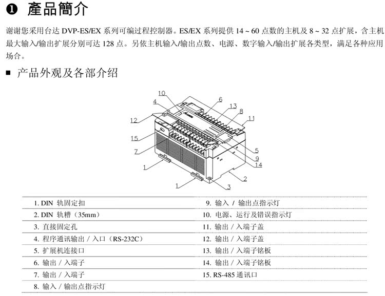 dvp14es00t2 台达plc es/ex系列可编程控制器 原装正品