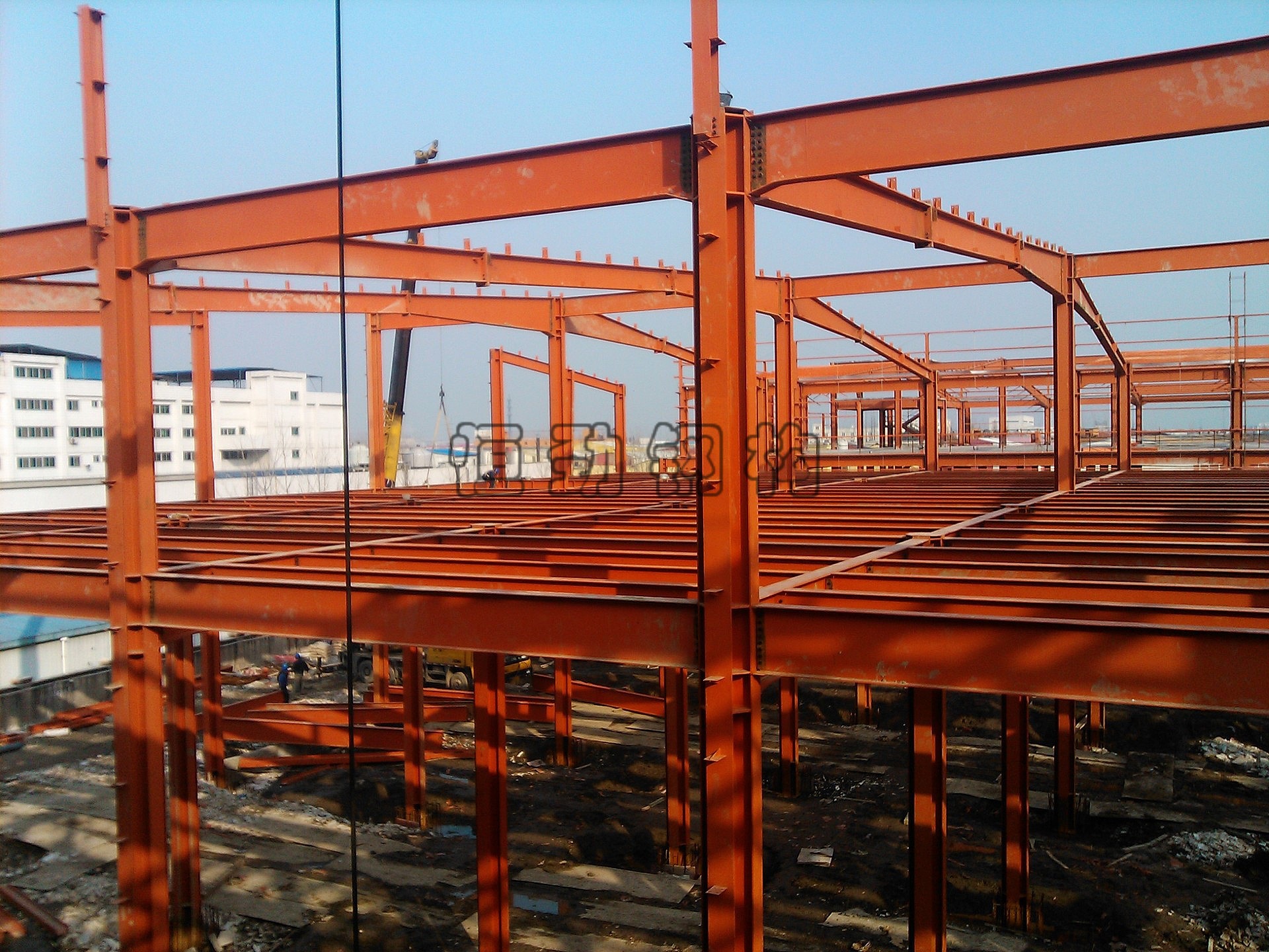 【上海地区承接钢结构工程 专业加工安装钢构