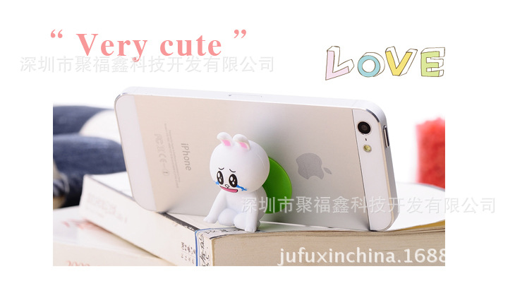 【iPhone55s4支架手机苹果三星小米韩国可爱iphone4s组装图片