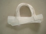 厂家批发牛皮纸绳 纸手挽 环保纸袋纸手提绳