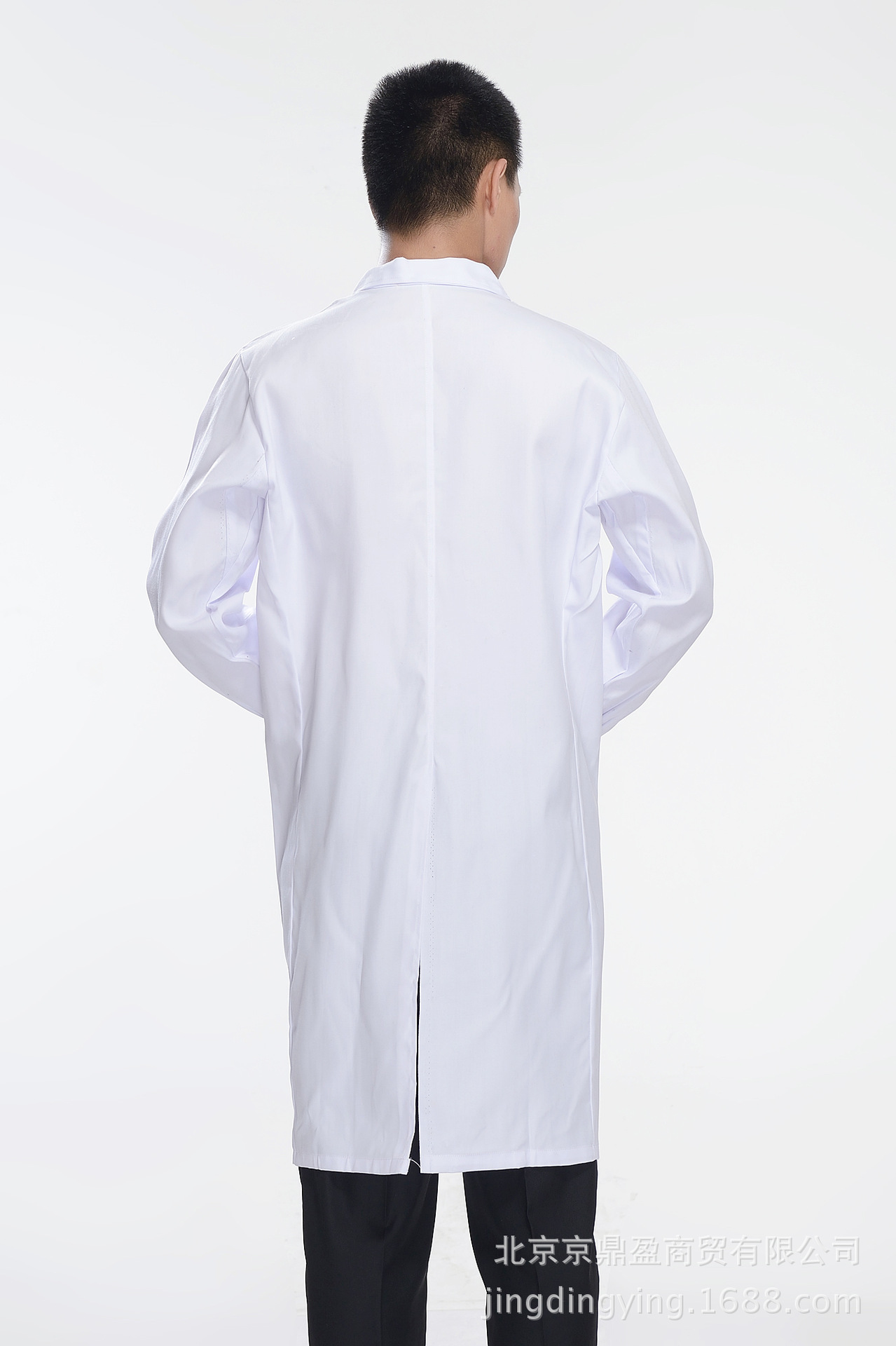 好质量白大褂长袖男士白大褂短袖男实验服医生短袖医用护士服