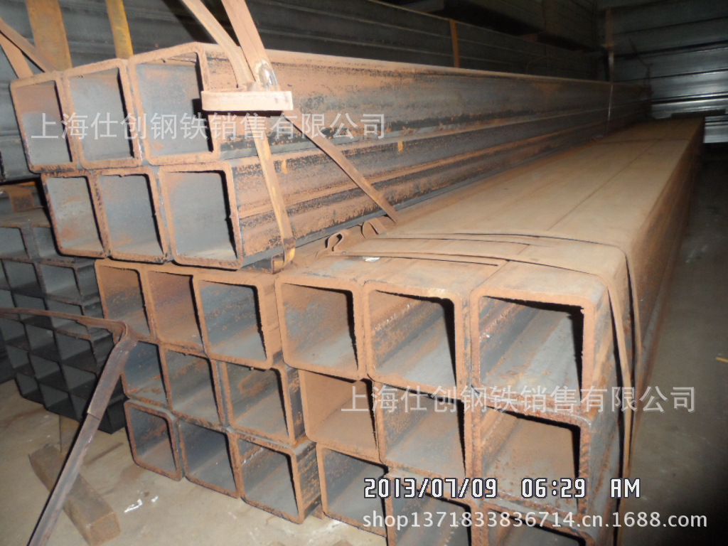 上海钢管供应 钢方通 方钢 镀锌方钢管图片,上海