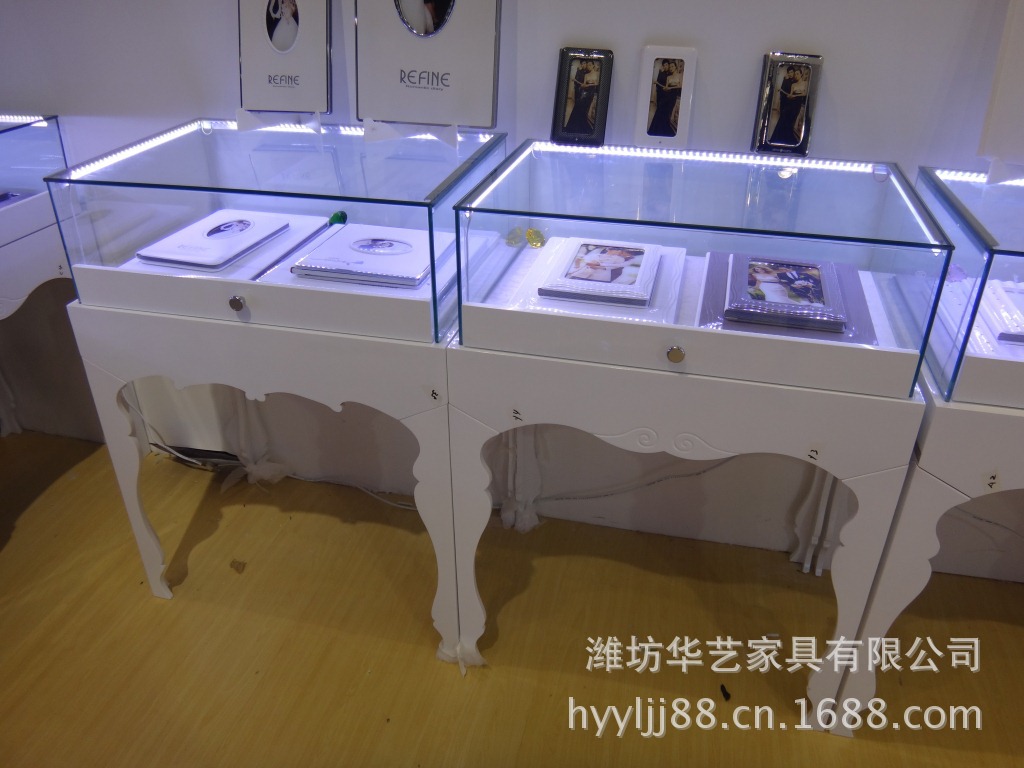 【影楼家具厂LED首饰家具展示柜射灯柜婚饰品买策略图片