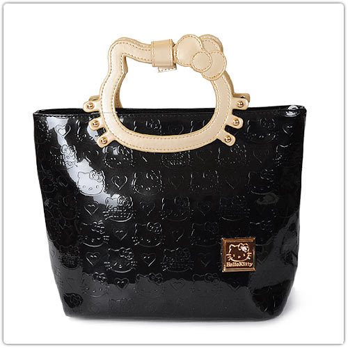Supply Whole Hello Kitty Bag Patent Leather Hand