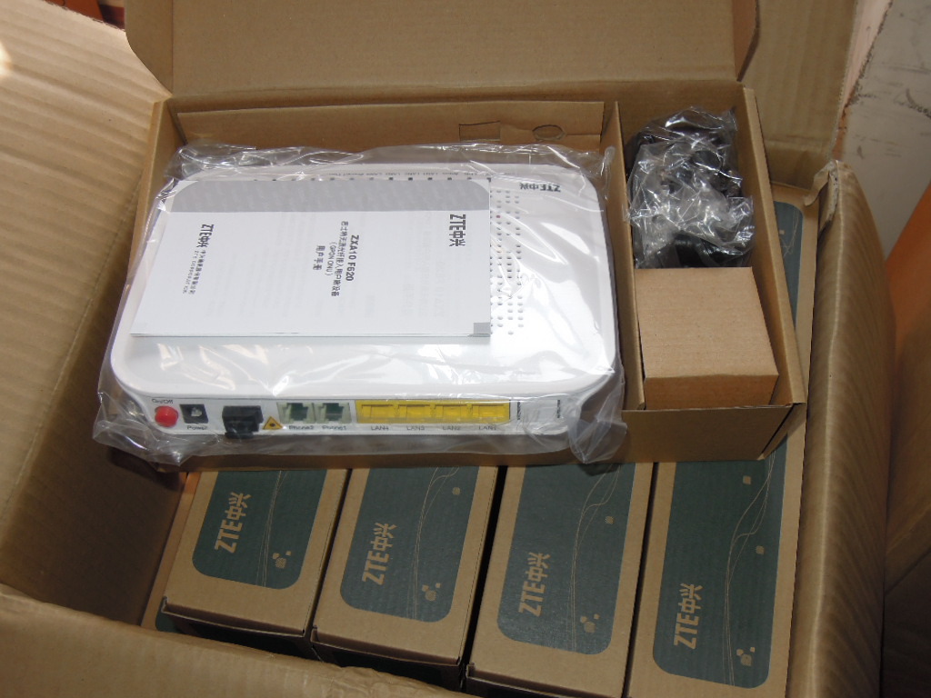 中兴f620 gpon onu光纤猫 光猫h.248协议zxa10全新原装ont