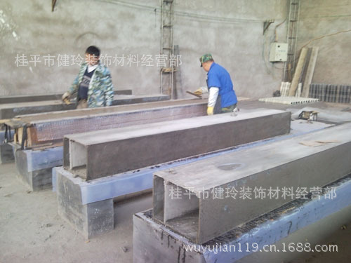 1防火烟道 玻镁烟道 厨房排烟道 住宅烟道卫生间烟道grc烟道工艺
