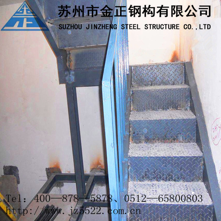 【钢结构图纸室外消防用钢蒸汽无锡钢地窖制楼梯楼梯魔附楼梯图片