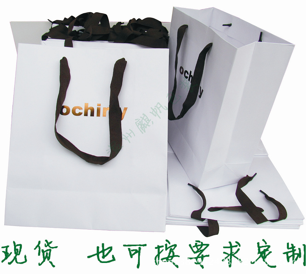 厂家现货 欧时力ochirly购物袋 5 纸袋批发 five pius