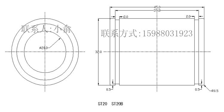 直线轴承st系列 满天星 铝保持架耐高温直线衬套轴承st20uu 厂家