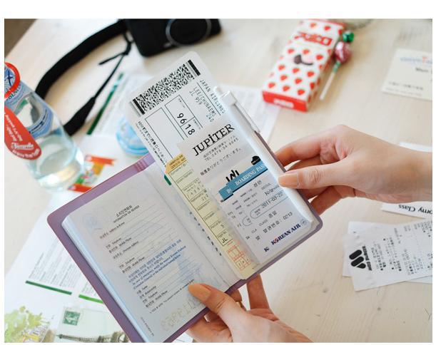 【【厂家订做】韩国正品女士护照包\/机票夹证