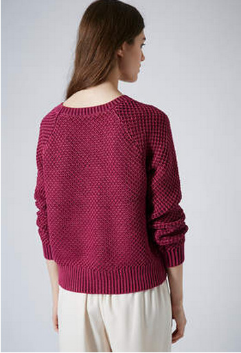 欧洲站女生毛衣 2014欧美秋季新款网格式宽松套头毛衣 女士