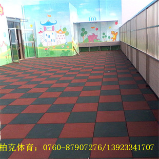 深圳市公园橡胶地垫安装-儿童乐园橡胶垫铺设