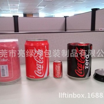 大型可口可乐铁罐,爆米花铁罐