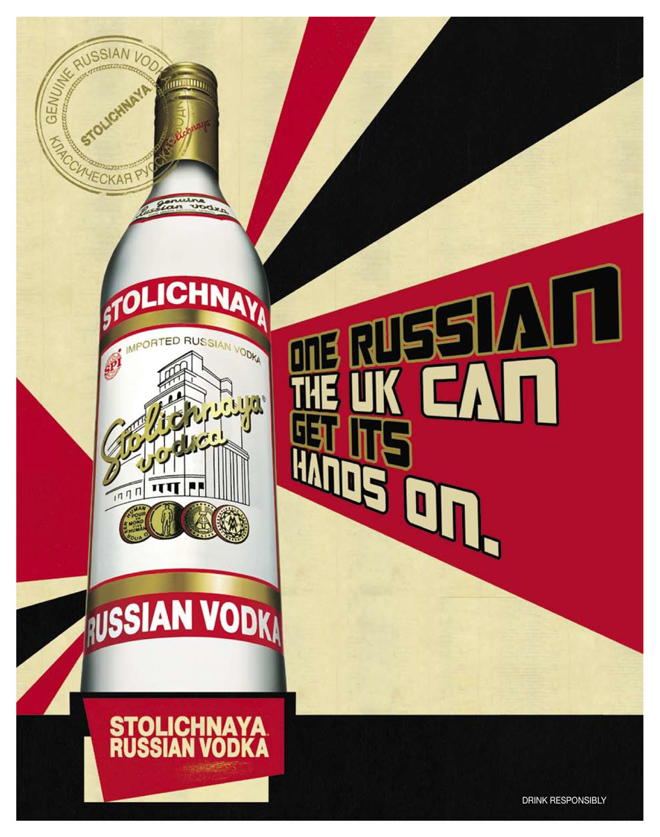 俄罗斯伏特加 红牌伏特加 苏联红牌 苏红 stolichnaya vodka