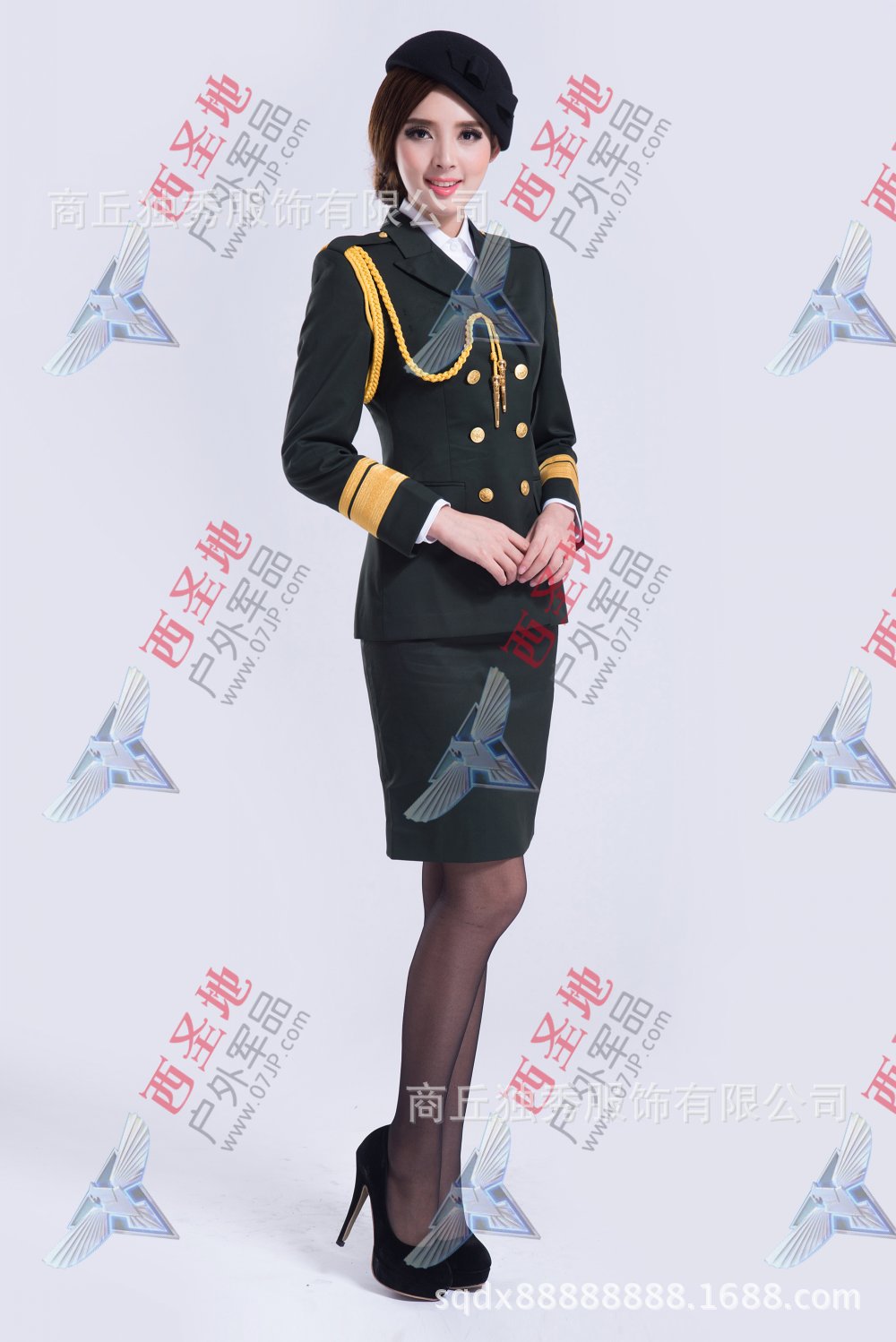 厂长直销 07陆军春秋礼服 07礼服 07a礼服 07a女士礼服一件代发图片_7