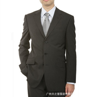 厂家直销男式西服套装商务西装行政套装职业制服职业西装