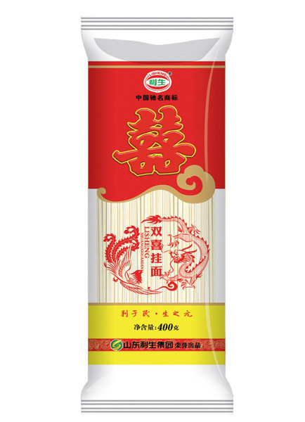 食品,饮料 米面淀粉类 面条类 双喜挂面400g 利生挂面 山东优质小麦粉