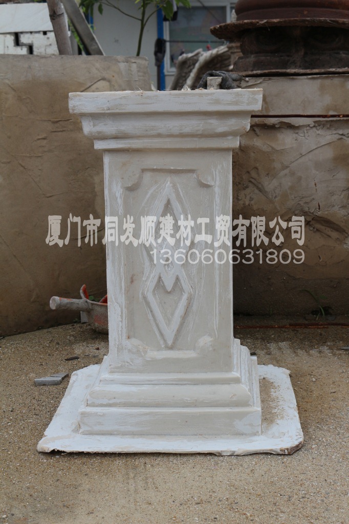 【欧式预制模具玻璃钢柱墩尺寸可建筑模具G图纸模具autocad图片