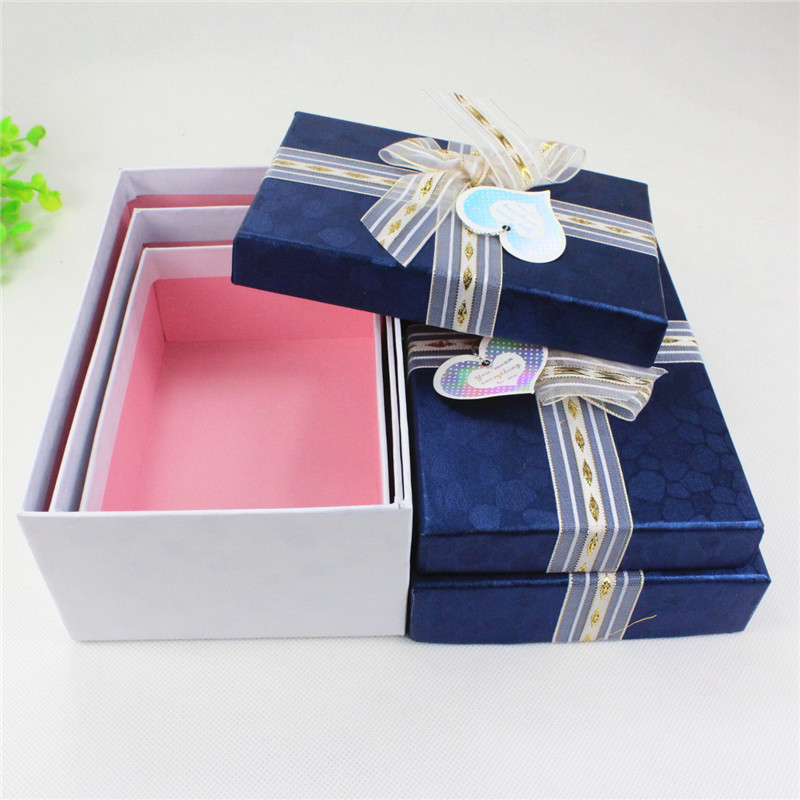【韩式礼品盒 小清新礼物盒 四色可选包装礼盒