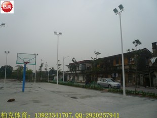 湛江篮球场照明灯杆/湛江篮球场照明灯杆厂家