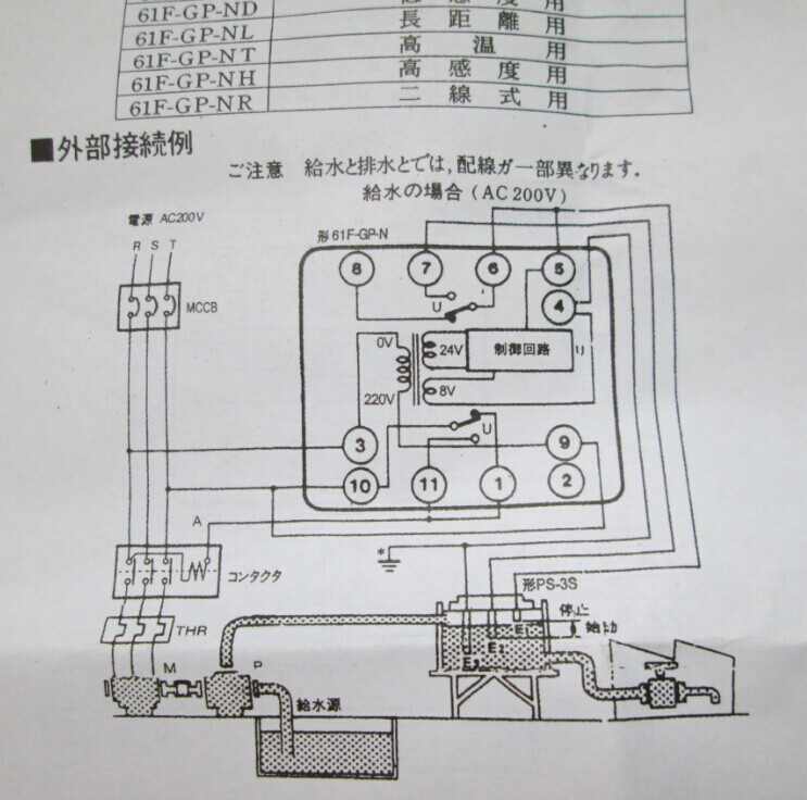 正宗日本生产欧姆龙61f-gp-n液位继电器 水位控制器ac220v 现货