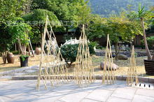 竹子花架