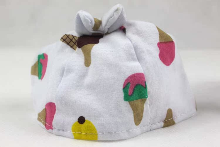 厂家批发婴幼儿童凉帽 护卤门宝宝胎帽 卡通带耳朵空调帽夏季必备