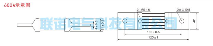 FL-2 600A分流器，75mV分流器