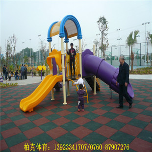 深圳小区儿童乐园橡胶垫铺设/50*50*2.5CM橡胶垫