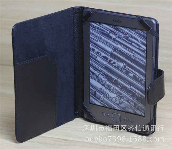 【亚马逊Kindle4保护套 6寸橡皮筋通用款皮套