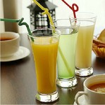 玻璃杯,休闲吧专用玻璃果汁杯,条纹果汁杯,赠品杯juice glass