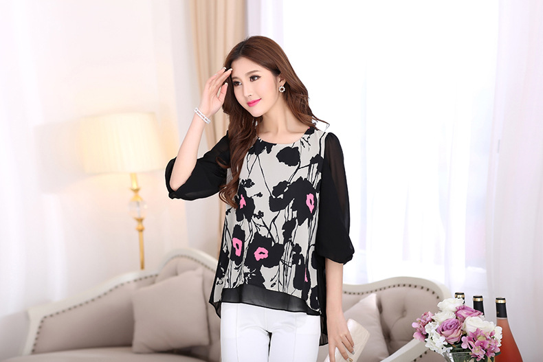 According to soon Julia summer 2015 new t-shirt Han version the code female stamp snow woven shirts SY 7016 black XXXXL pictures, price, brand platters! Elections are good character, the national distribution, so why buy now enjoy more preferential! Health