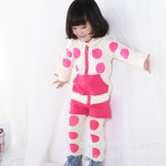 新款大圆点套装0-6岁 韩版童装套装 精品2件套批发 厂家直销童装
